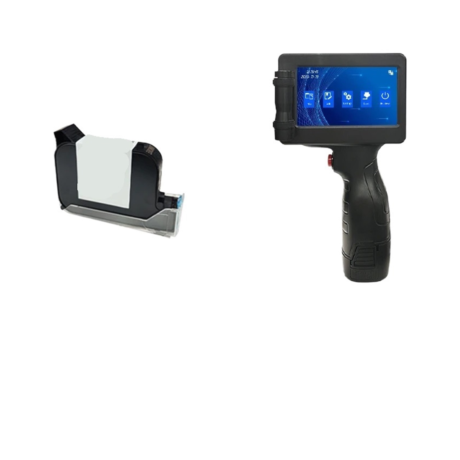 12.7mm Label Date Number Expiration Date Identification QR Barcode