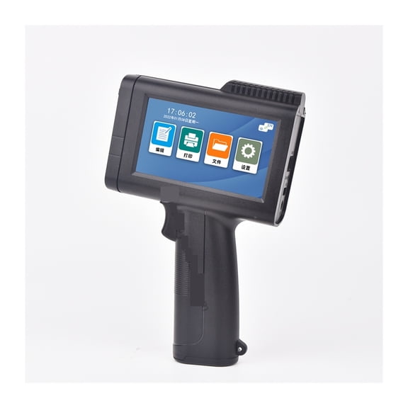 12.7mm Mini Mobile Handheld Inkjet Printer, Barcode Batch Code Digital Sign Label Portable Inkjet Printer, Quick Drying ,Crisp Output