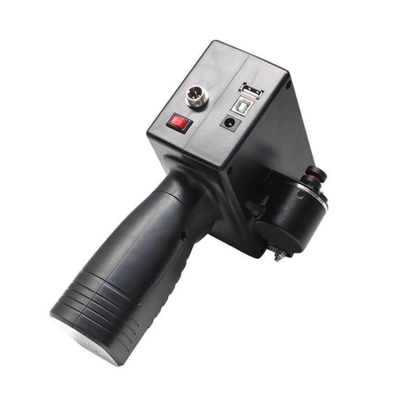 12.7mm Online Variable QR Bar Batch Code Date Number Logo Expiry Date Label Portable Hand Jet Handheld Thermal Inkjet Printer ,Compact Design