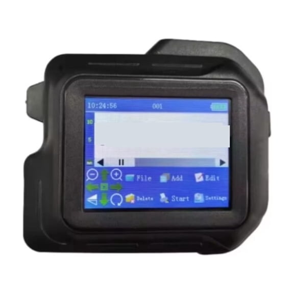 12.7mm Portable Mini Printer Wood Printer Logo Expiry Date Handheld Inkjet Printer ,Crisp Output