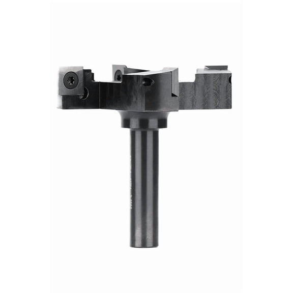 12.7mm Shank Spoilboard Surfacing Bit 2/3/4 Flutes Wood Planer Bit Insert Carbide Slab Flattening Milling Cutter ,High Efficiency