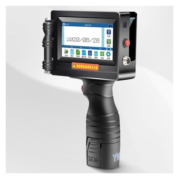 12.7mm Smart Handheld Inkjet Printer, Mobile Portable Small, For Barcode QR Code Label Logo Printing ,Fast Printing