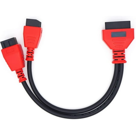 12+8 Pin Connector to OBD2 Adapter Security Bypass Cable for SGW-Equipped FCA Vehicles for Diagnostics, Coding and Programming, Compatible with JScan App