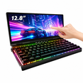 thumbnail image 1 of 12.8" Portable Touchscreen Monitor with Mechanical Keyboard, Compatible with Win10/11/MacOS Laptop Desktop Mac, 1 of 10