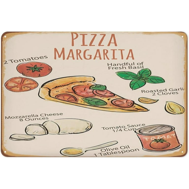 Margarita Cocktail Recipe Retro Metal Wall Sign Tropical Beach Home Bar Decor Margarita Cocktail Recipe Retro Metal Wall Sign Tropical Beach Home Bar Decor