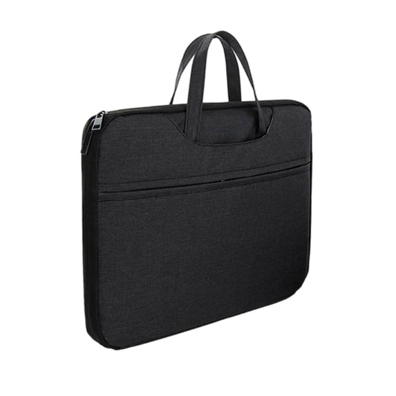12.8x8.4 Inch Laptop Sleeve with Handle Pocket Shockproof Laptop Cover - Carrying Bag Travel Sleeve, Carry On Handle Case for Computer Notebook & Documents