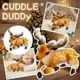 thumbnail image 1 of 12.9 In Sika Deer Toy Plush DeerToy Soft Pp Cotton Filling Simulation Christmas Elk Decoration for Home Kids Room Soft Stuffed Animal Deer, 1 of 5