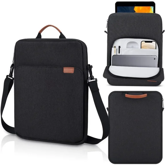 12.9 Inch Tablet Laptop Sleeve for Macbook Pro 14.2 Inch/Air 13.6", Samsung Galaxy Tab S11 S10 S9 S8 Ultra 14.6", iPad Pro 13 M5 M4/Air 13 M3 M2/Pro 12.9 Carrying Case, Surface Laptop 2024 13