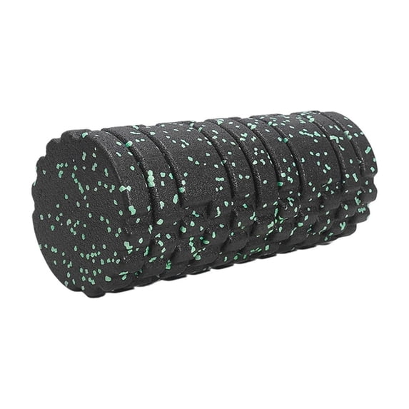 12.99-Inch High-Density Textured EVA Foam Roller for Self-Massage, Stretching, Yoga, Pilates and Post-Workout Routines, Green