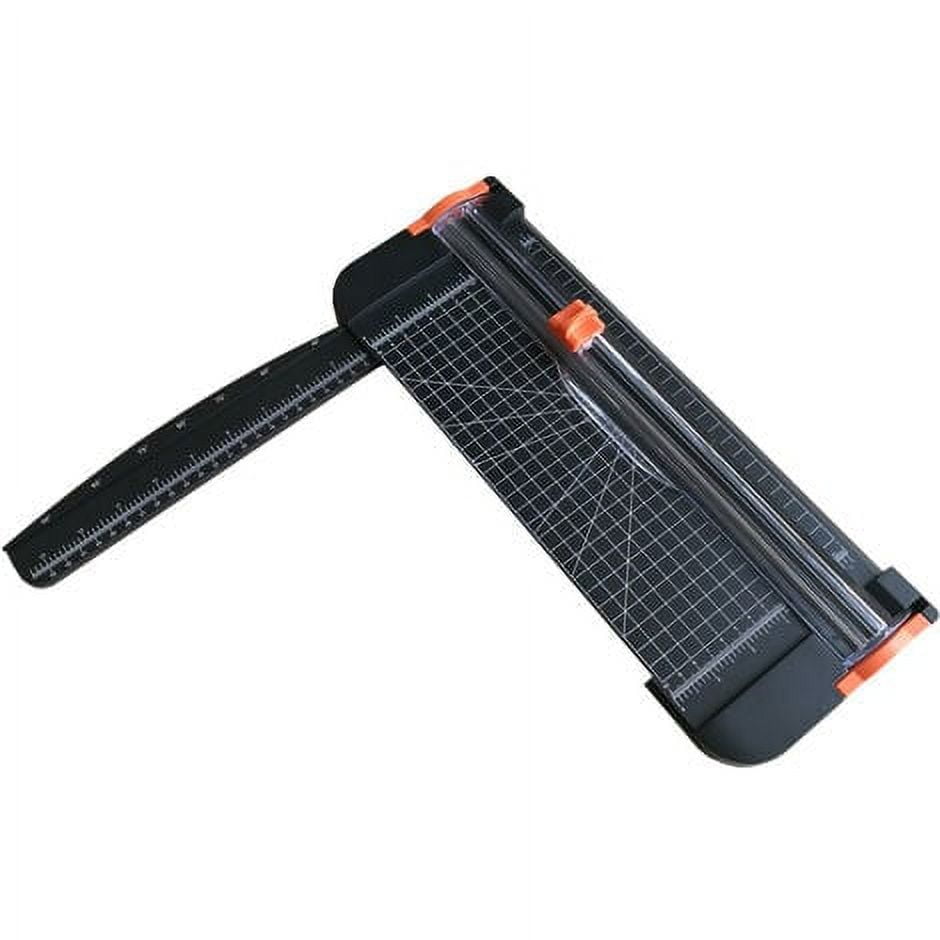 12" A4 Titanium Paper Trimmer with AutoSecurity for Coupons, Craft