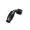 thumbnail image 1 of -12 AN 90 Degree PTFE Reusable Hose End - Black, 1 of 4