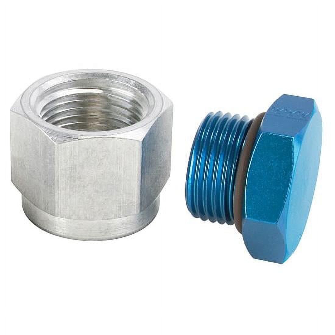 12 AN Aluminum Oil Pan Inspection Plug