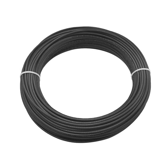 12 AWG Gauge Insulated Solid Copper THHN/THWN-2 Building Wire - 600 Volts Residential, , Industrial UL Listed (Black, 150FT)