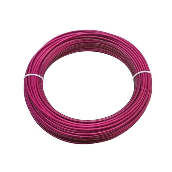 12 AWG Gauge Insulated Solid Copper THHN/THWN-2 Building Wire - 600 Volts Residential, , Industrial UL Listed (Pink, 50FT)