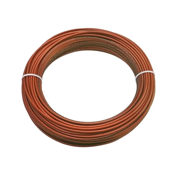 12 AWG Gauge Insulated Stranded Copper THHN/THWN-2 Building Wire - 600 Volts Residential, , Industrial UL Listed (100 Feet, Orange)