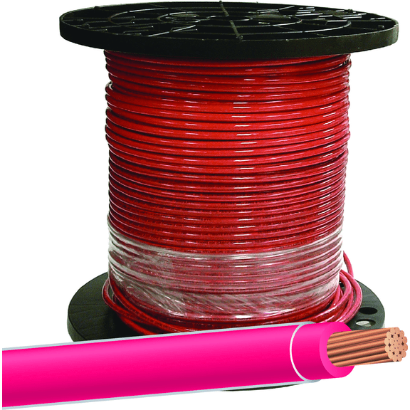 12 AWG Stranded THHN Electrical Wire - Pack of 4 Indoor & Outdoor Use, NEC-Compliant