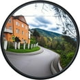 thumbnail image 1 of 12" Acrylic Convex Mirror – Adjustable Wide Angle View Traffic Mirror for Enhanced Security Coverage in Rooms, Offices, Warehouses, Parking Lots, and Addressing Corner Blind Spot Areas, 1 of 7