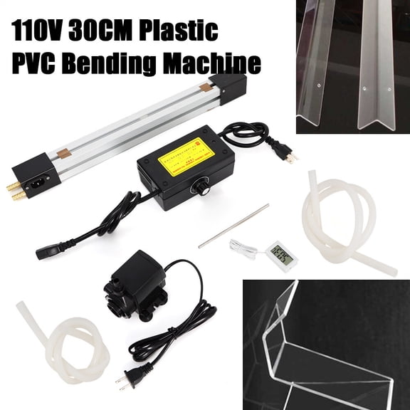 12" Acrylic PVC Plastic Bender Strip Heater Hot Heating Bending Machine 300 W for Decoration Engineering