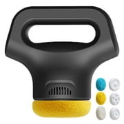 12 Adjustable Portable Home Massager | with 3 Heads | for Back Neck Full Body | Muscle Relaxation Recovery Tool | Electric Massager DeviceBlack