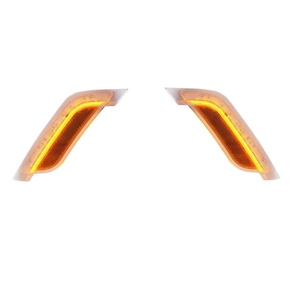 12 Amber LED Fender Turn Signal Light 2014-19 Peterbilt 579 2011-19 587 LH/RH