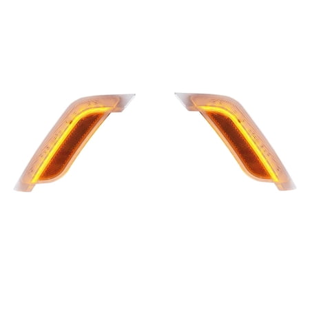 12 Amber LED Fender Turn Signal Light 2014-19 Peterbilt 579 2011-19 587 LH/RH