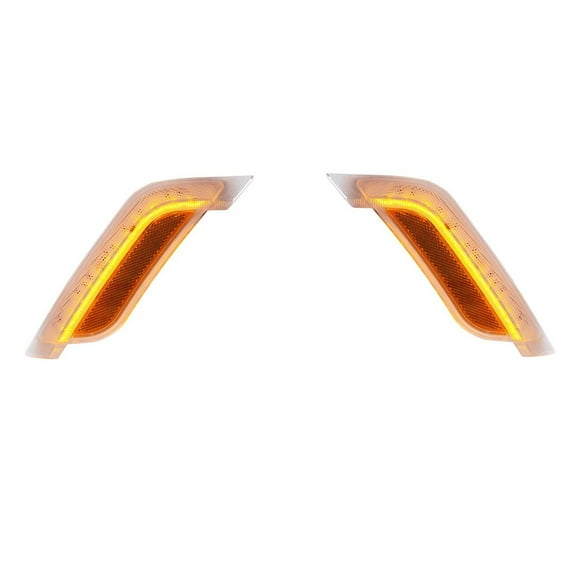 12 Amber LED Fender Turn Signal Light 2014-19 Peterbilt 579 2011-19 587 LH/RH