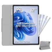 Callsky Tablet 12-Inch, Android 15 Tablet, 4G LTE, 16GB+256GB, 2K, Stylus & Case