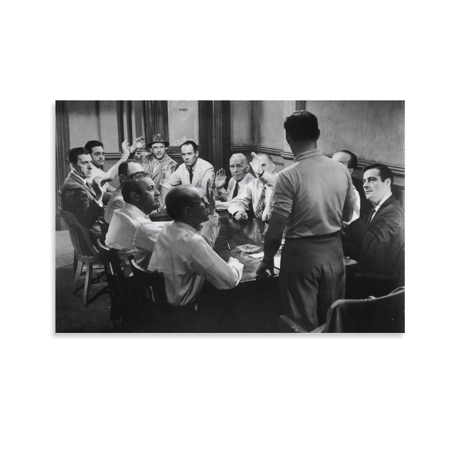 12 Angry Men Vintage Movie Poster Poster Decorative Painting Canvas ...