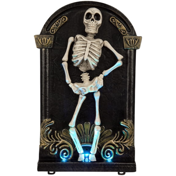 12" Animated Tombstone Skeleton by Ashland
