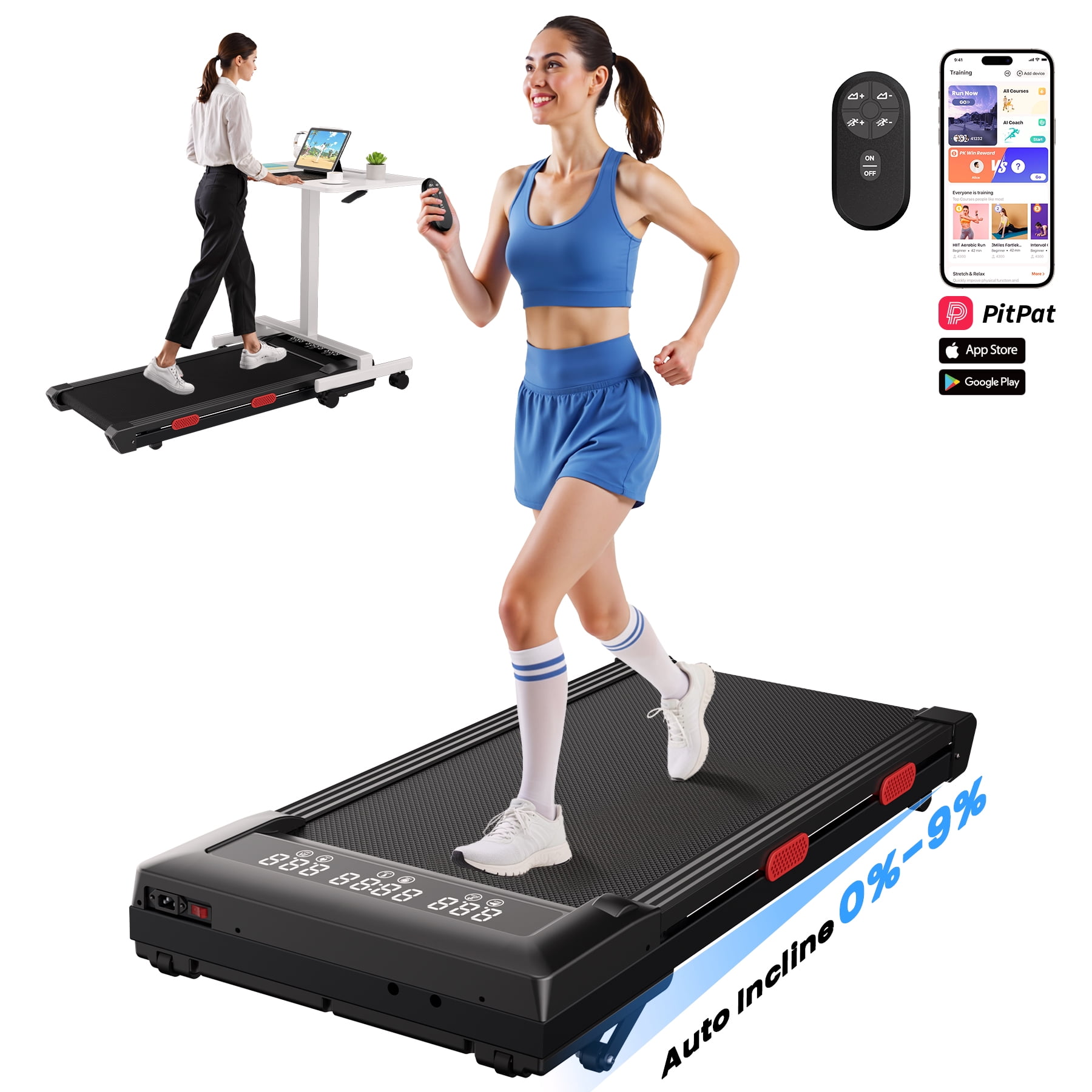 Sundorei Pro Desk Exercise Treadmills
