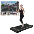 thumbnail image 1 of Walking Pad with Auto Incline for Home Office, Under Desk Treadmill with Double Shock Absorption, Walking Treadmill Pad with Smart APP & Remote Control, 300lbs Weight Capacity, 1 of 6