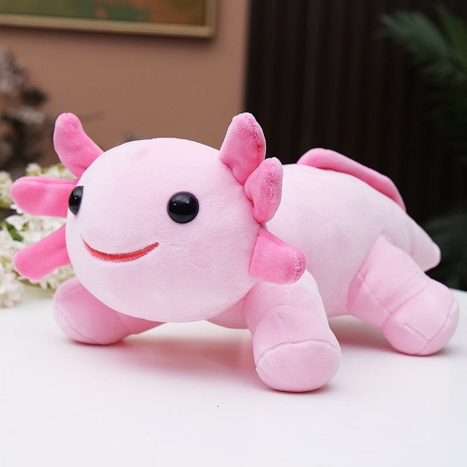 12" Axolotl Plush Toy Soft Stuffed Animal Cartoon Plushie Axolotl Dolls ...