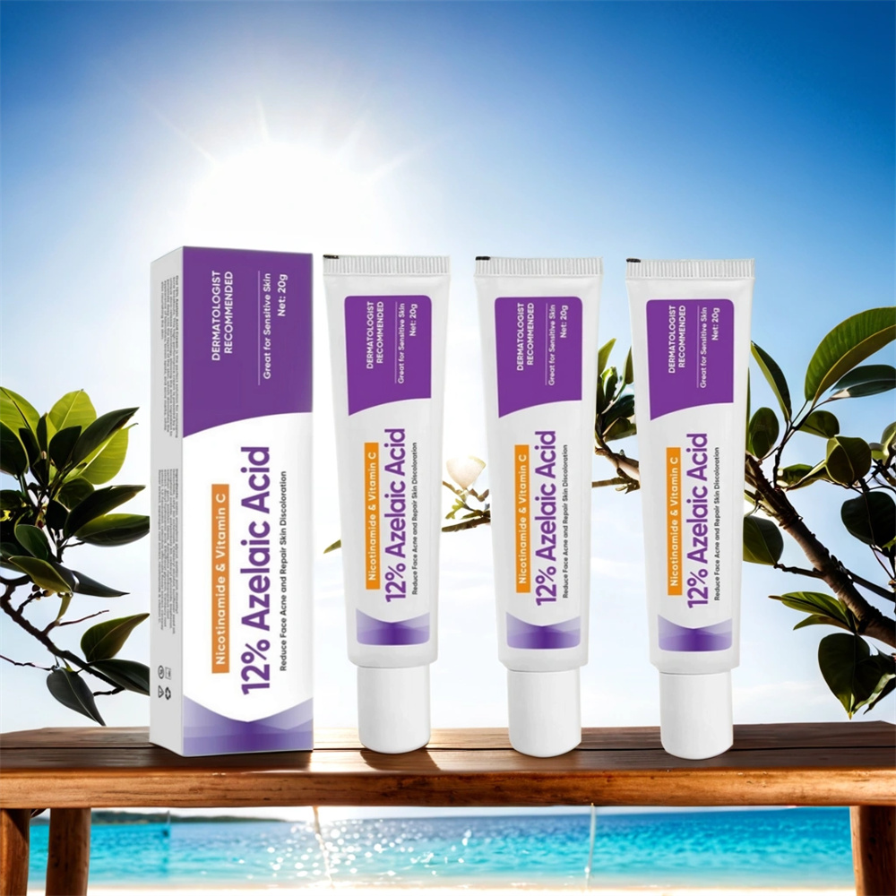 12 Azelaic Facial Serum Skin Hyaluronic and Niacinamide Soothing and