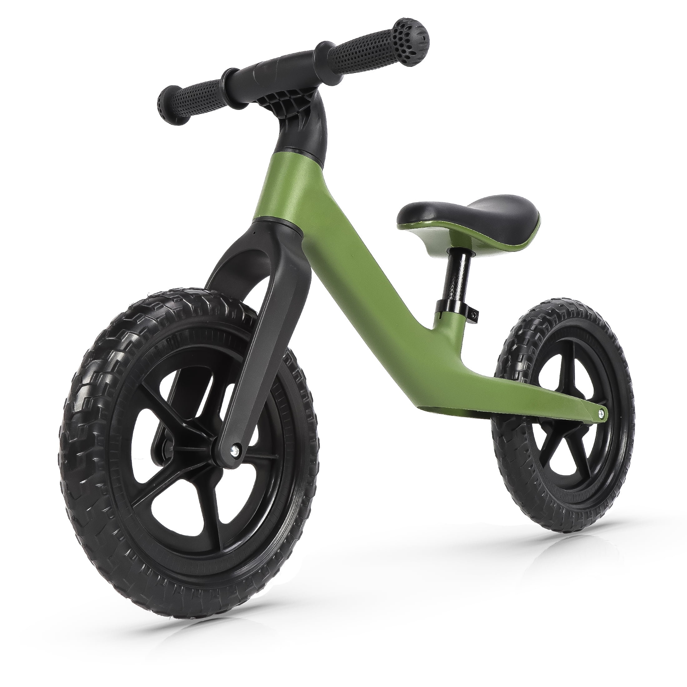 12 Walmart Kids Balance Bike with Push Handle Green for Toddlers Age 18 Months to 5 Years Adjustable Features Walmart