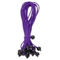 thumbnail image 1 of 12" Balls Bungee Cords, 30 Pcs Bungee Cords with Balls Elastic Tarp Tie Downs for Tents(Khaki/Black), 1 of 7