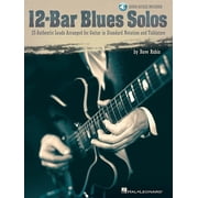 12-Bar Blues Solos Book/Online Audio, Paperback