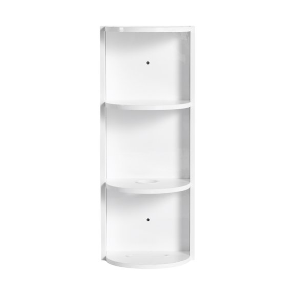 12" Bathroom Wall-Mounted Storage Rack, Float Mounting Design,(KD-Packing)