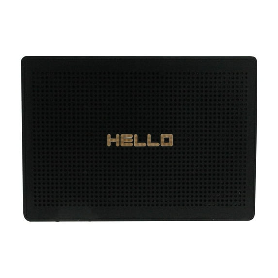 12" Battery Operated LED Lighted Peg Board with Letters