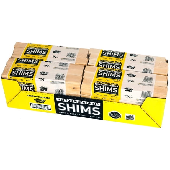 12 Beddar Wood Shims