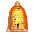 thumbnail image 1 of 12" Beehive Shaped Glass Platter, 1 of 1