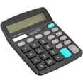 thumbnail image 1 of 12 Bit Solar Calculator Large Screen Dual Power Computer Large Display Handheld Calculator, 1 of 1
