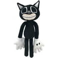 12" Black Cartoon Cat - Siren Head Series Plush Stuffed Animal Toy Soft