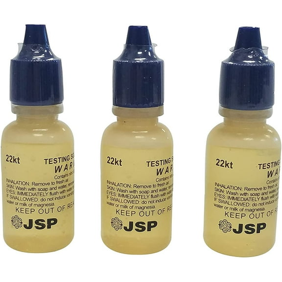 12 Bottles - 22k Test Testing Acid Gold Tester