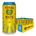 thumbnail image 1 of Guayakí Yerba Mate, Organic Energy Drink Alternative, Bluephoria, 150mg Natural Plant Based Caffeine, Better for You Energy & Focus, No Jitters or Crash, 15.5 Oz (Pack of 12), 1 of 5