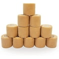 12 Bulk Pack Cohesive Tape, Self Adherent Wrap 2 Inches X 5 Yards
