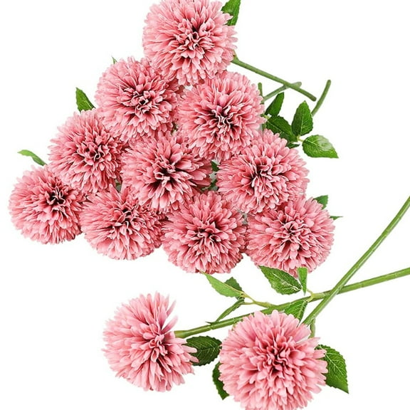 12 Bundles Artificial Flowers Sunflower Outdoor UV Resistant Fake Flowers No Fade Faux Plastic Plants Garden Porch Window Box Decorating Fake Outdoor Flowers