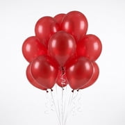 12 Burgundy Latex Balloons, 15 Pieces, by Way To Celebrate