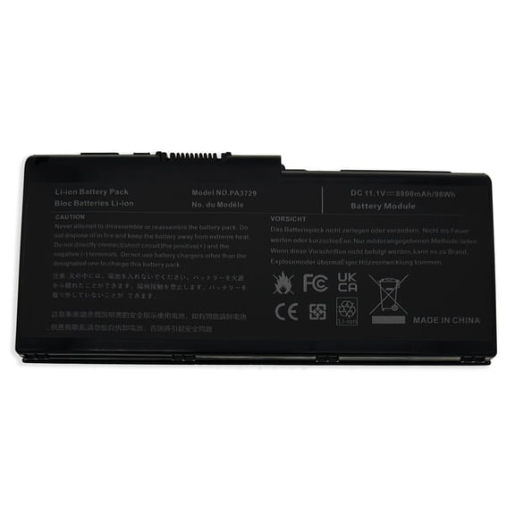 12 CELL Battery for Toshiba Qosmio X500 X505 Laptop PA3730U-1BRS PA3730U-1BAS