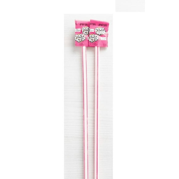 12 CHERRY Giant Pixy Stix - 15 Inches Large - Pink / Red Flavor Sugar Candy