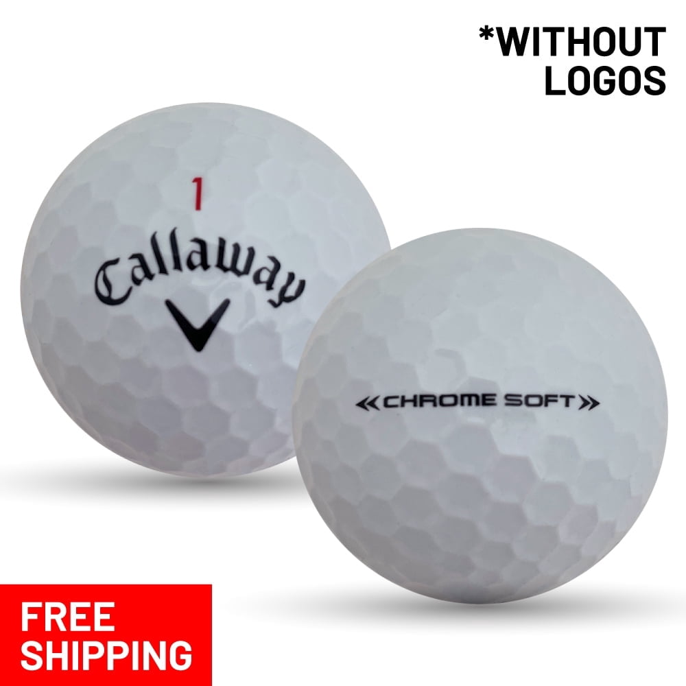Pre-Owned 12 Callaway Chrome Soft White 5A Pristine Used Recycled Golf Balls, by Mulligan Golf Balls